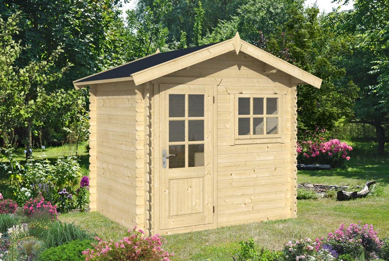 Abri de jardin Lub&eacute;ron 28 mm | 250 x 200 cm