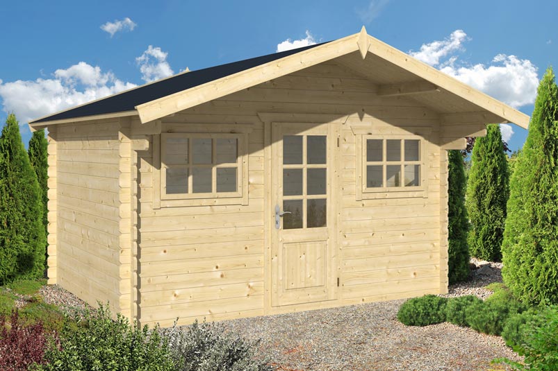 Abri de jardin Charnie 28 mm | 380 x 300 cm