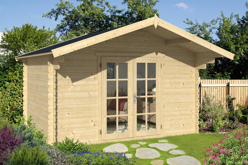 Abri de jardin Ancenis 28 mm | 380 x 300 cm