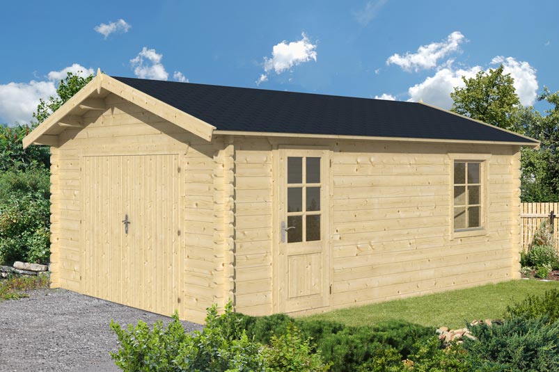 Garage Ch&acirc;teauneuf 45 mm | 400 x 450 cm