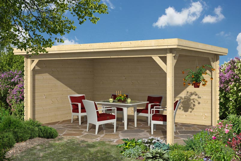 Kiosque Grand Selve 45 mm | 500 x 350 cm